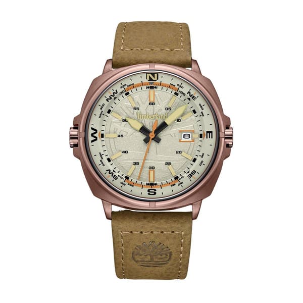 Mens Timberland Williston Wheat Quartz Analog Watch-TDWGB2230802 - image 