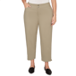 Plus Size Skyes the Limit Fresh Start Solid Ankle Pant With Zip - image 1