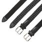 Mens Chaps 2pk. Weaved Woven Belts - image 1