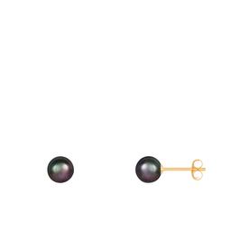 Splendid Pearls 14kt. Gold 5mm Round Pearl Stud Earrings