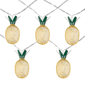 Northlight 3ft. B/O LED Gold Pineapple String Lights - image 1