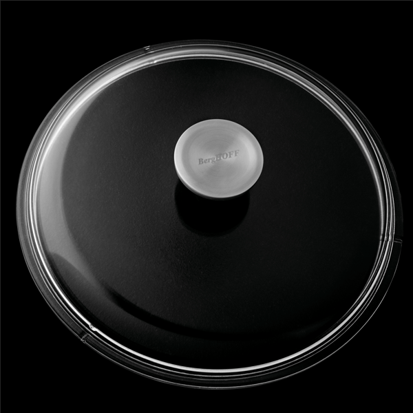 BergHOFF GEM Nonstick Cast 3qt. Stockpot with Glass Lid