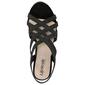 Womens LifeStride Yung Strappy Wedge Sandals - image 4