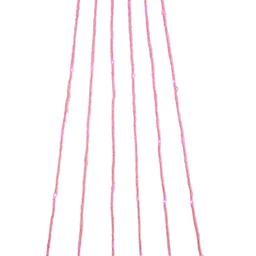 Kurt S. Adler 120-Light Colored Fuzzy Multi Strand LED Set