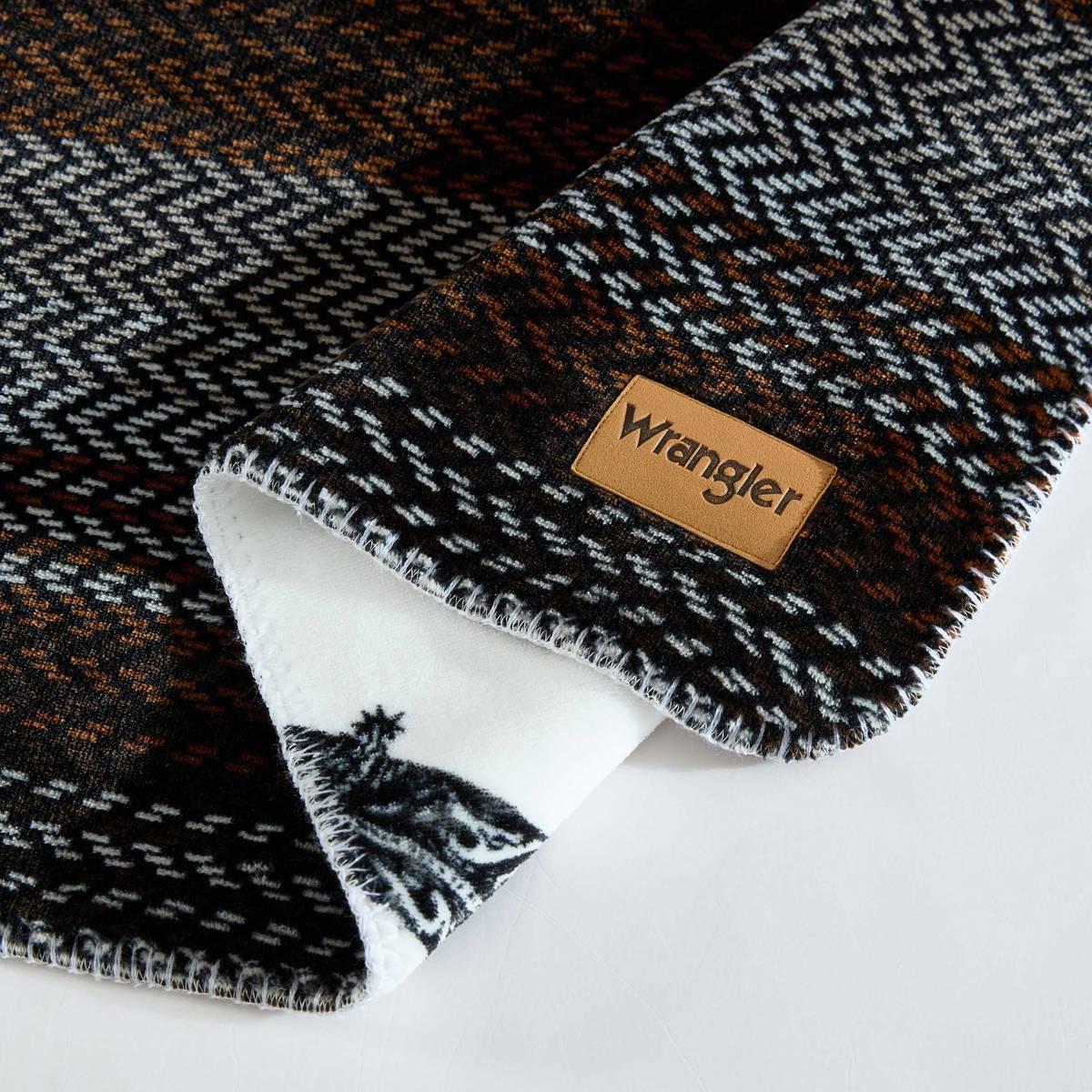 Wrangler Nash Stripe Reversible Blanket