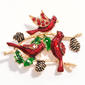 Holiday Birds Pin - image 1