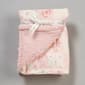 Little Me Sweet Girl Floral & Dot Sherpa Blanket - image 1