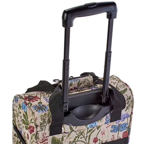 Leisure Woodbridge 15in. Leaf Print Carry On Luggage