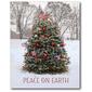 Courtside Market Peace on Earth Wrapped Canvas Wall Art - image 1