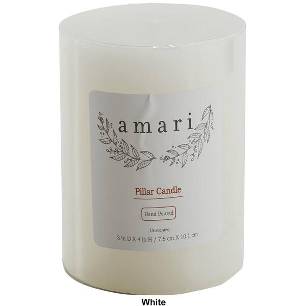 Amari 3x4 Wax Pillar Candle