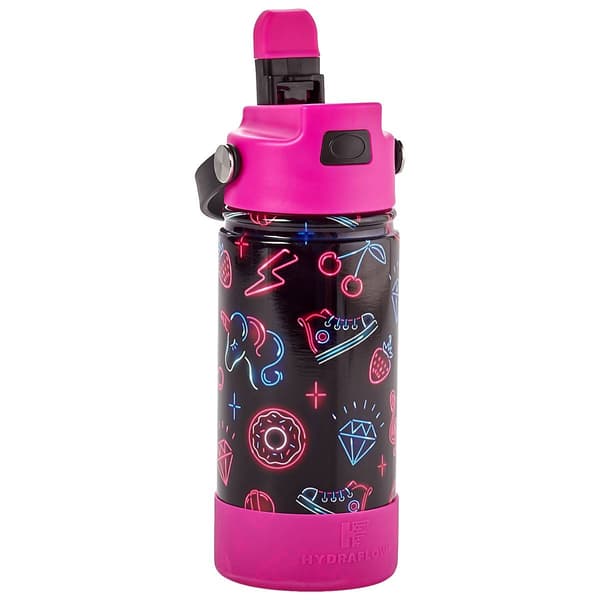 14oz. Hybrid Vacuum Insulated Bottle - Neon Pink - image 