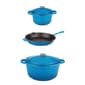 BergHOFF Neo 5pc. Cast Iron Cookware Set - Blue - image 1