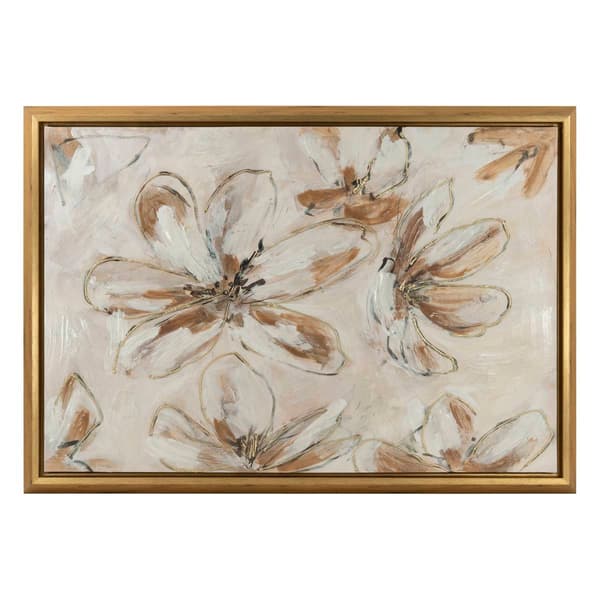 Artisan Home Softness Floral Canvas Wall Decor