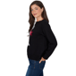 Womens Ruby Rd. Mysterious Romance Dalmatian Intarsia Sweater - image 4