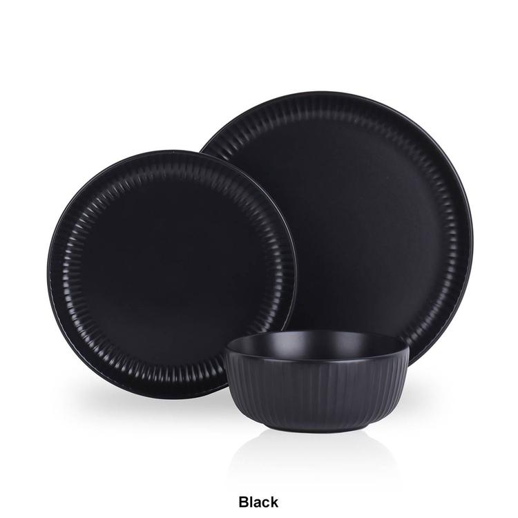 Stone Lain Logan 12pc. Stoneware Dinnerware Set