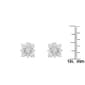 Diamond Classics&#8482; 1/2ctw. Diamond Flower Stud Earrings - image 4