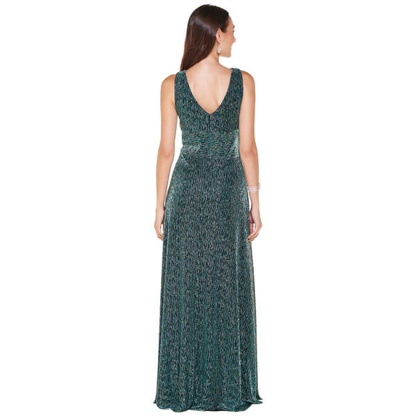 Womens R&M Richards Sleeveless Crinkle Surplus Dress