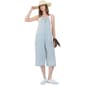 Womens MNK Sleeveless Denim Jumpsuit - image 1