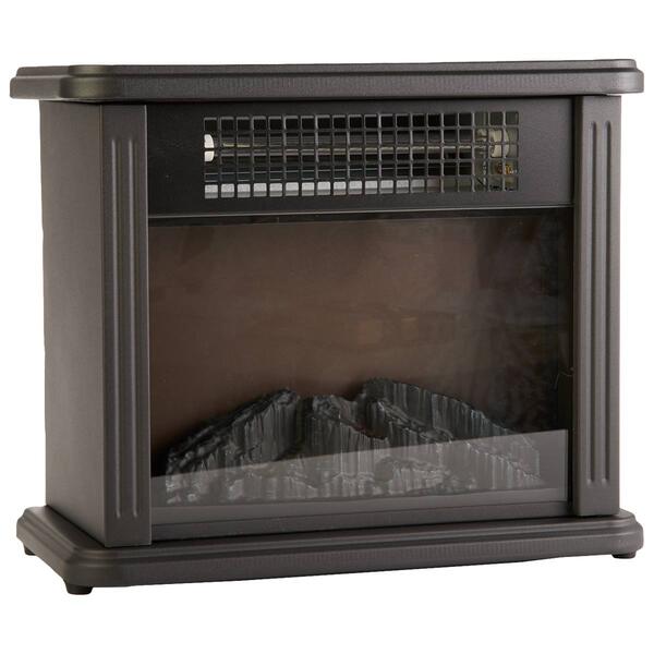 Comfort Zone&#40;tm&#41; 700 Watt Desktop Fireplace Heater - image 