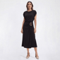Womens MSK Dolman Sleeve Solid Hardware Trim Maxi Dress - image 1
