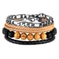 Mens American Exchange ID Tag Pendant/Bracelet/Earrings Set - image 5