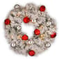 Northlight Seasonal 24in. Pre-Lit Snowy Pine Christmas Wreath - image 6