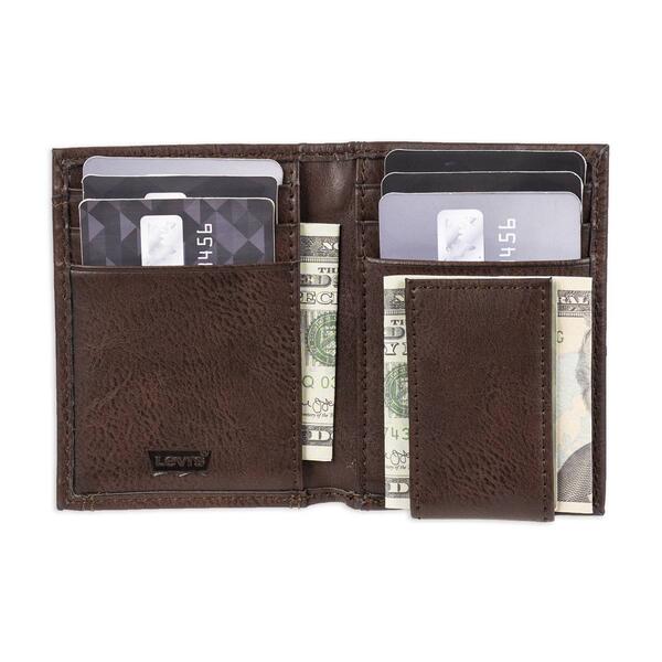 Mens Levi's&#174; Slim Magnetic Bifold Wallet