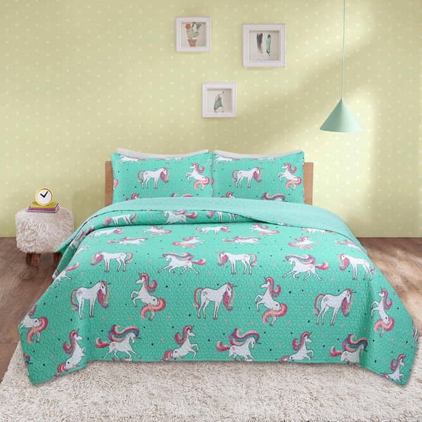 Harper Lane Unicorn Magic Reversible Quilt Set
