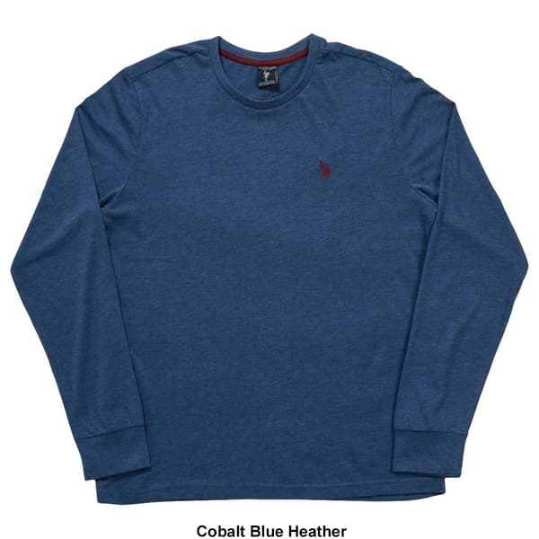 Mens U.S. Polo Assn.® Long Sleeve Crew Neck Tee