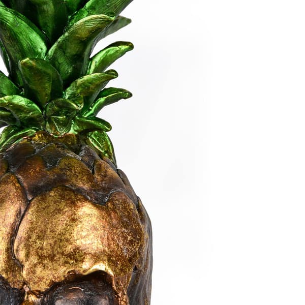 National Tree 14in. Halloween Pineapple Skull Tabletop D&#233;cor