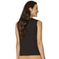 Womens Democracy Solid Asymmetrical Shirring Tank Top - image 2