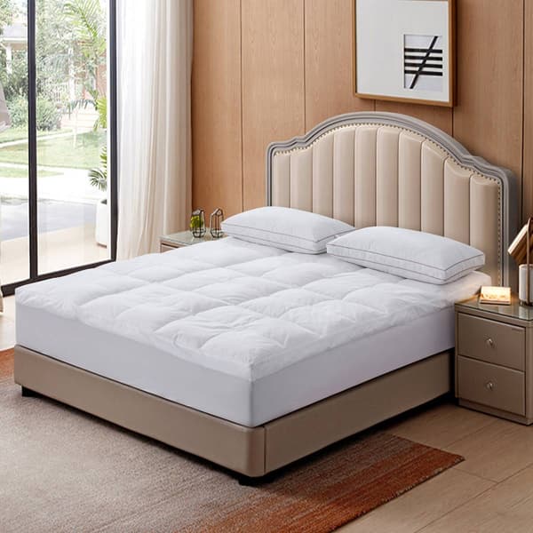 St. James Home Triple Chamber Down & Feather Full Mattress Topper - image 