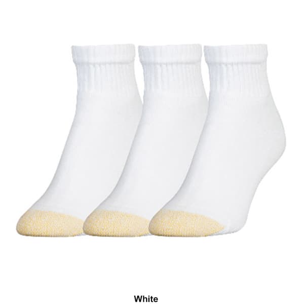 Womens Gold Toe&#174; 3pk. Ultra Tec Quarter Socks