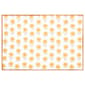 Sunshine Flower Toss Tan Dish Drying Mat - image 1
