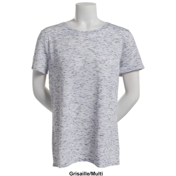 Womens Architect&#174; Short Sleeve Crew Neck Marbled Tee