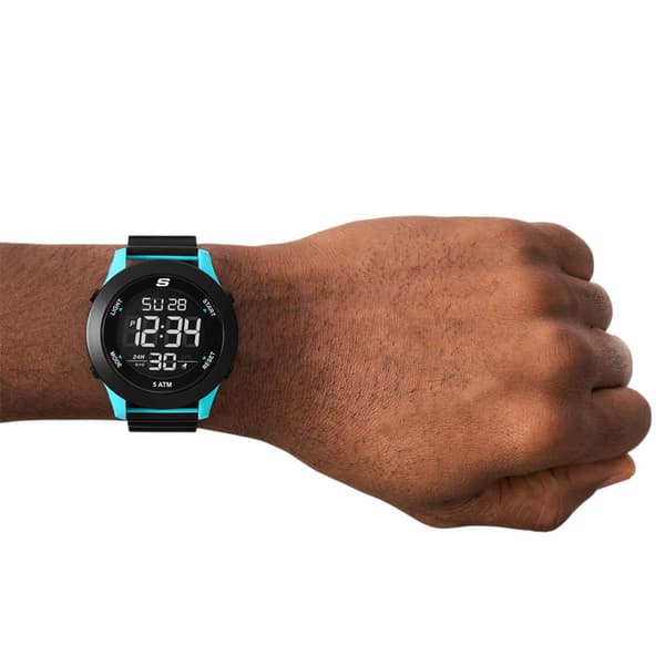 Mens Skechers Slip-Ins Turquoise Rosencrans Watch - SR5222
