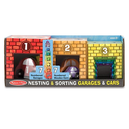 Melissa & Doug&#174; Nesting & Sorting Garages & Cars