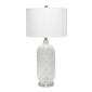 Lalia Home Classix Argyle Classic White Table Lamp w/Fabric Shade - image 7