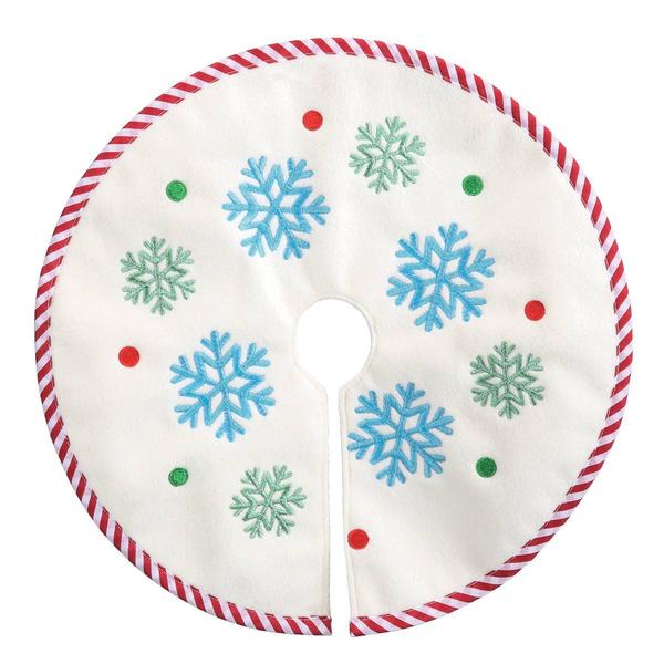 Old World Christmas 12in. Mini Snowflake Tree Skirt
