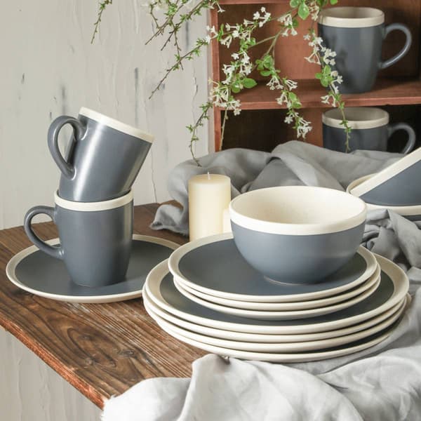 Stone Lain Serenity 16pc. Stoneware Dinnerware Set