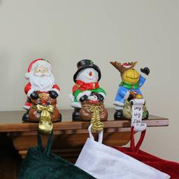 Northlight Seasonal Christmas Stocking Holders - Set of 3