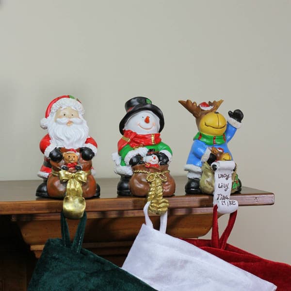 Northlight Seasonal Christmas Stocking Holders - Set of 3