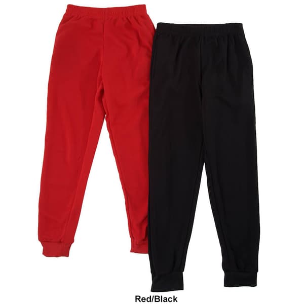 Boys (8-20) Ultra Performance 2pk. Fleece Joggers - image 