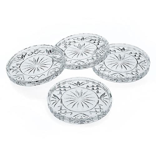 Godinger Dublin Set of 4 Coasters - image 