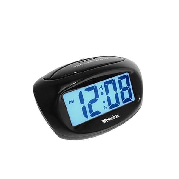 Westclox Digital LCD Alarm Clock - image 