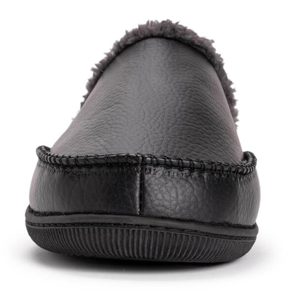 Mens MUK LUKS® Faux Leather Clog Slippers