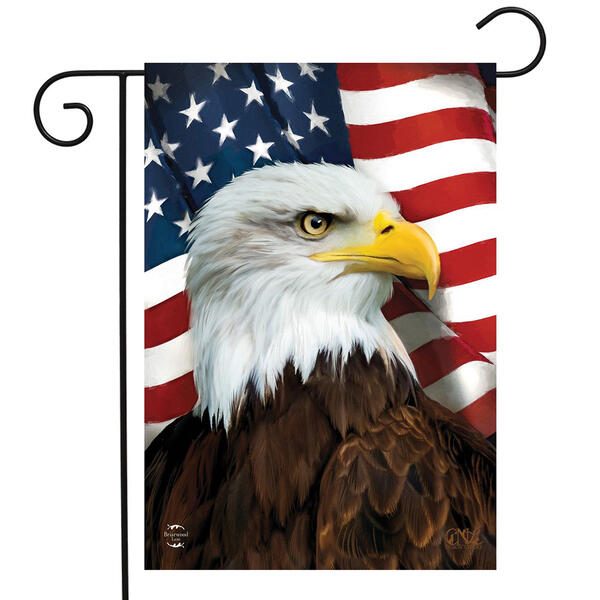 Briarwood Lane American Eagle Patriotic Garden Flag - image 
