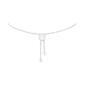 Haus of Brilliance Sterling Silver 1/10ctw. S-Link Bracelet - image 3