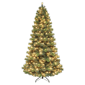 Puleo International 6.5ft. Pre-Lit Oklahoma Pine Tree - image 1