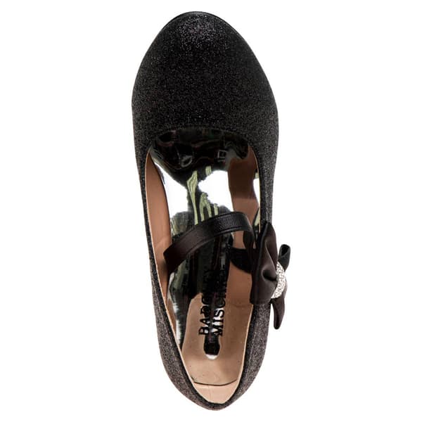 Big Girls Badgley Mischka Heeled Bow Dress Pumps